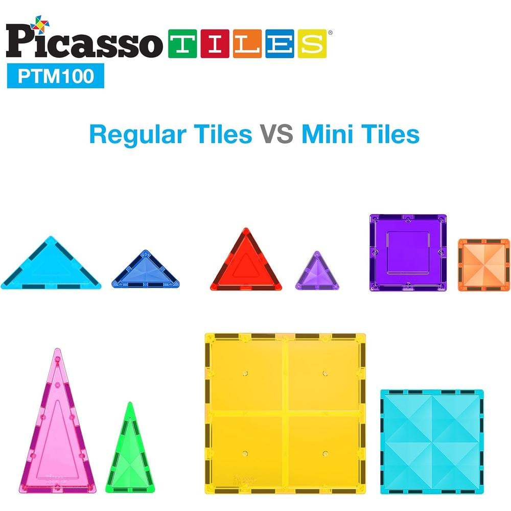 BLOQUES MAGNÉTICOS MINI DIAMANTE PICASSOTILES - 2