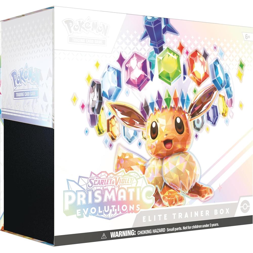 JUEGO DE CARTAS POKÉMON TCG SCARLET Y VIOLET PRISMATIC EVOLUTIONS ELITE TRAINER BOX (INGLÉS) - 1