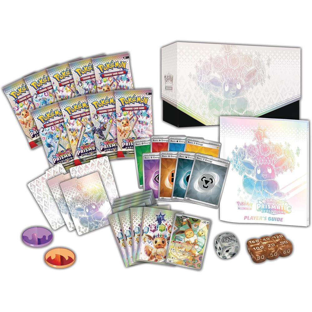 JUEGO DE CARTAS POKÉMON TCG SCARLET Y VIOLET PRISMATIC EVOLUTIONS ELITE TRAINER BOX (INGLÉS) - 2