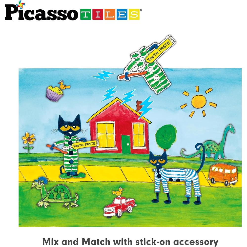 JUEGO MAGNÉTICO PETE THE CAT PTC02 PICASSOTILES - 2