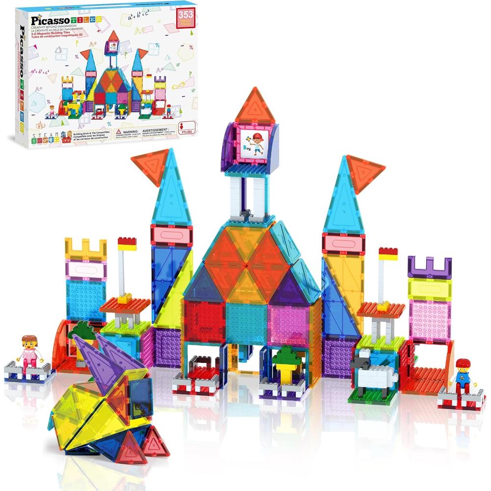 BLOQUES MAGNÉTICOS PTL353 CON FIGURAS PICASSOTILES - 1