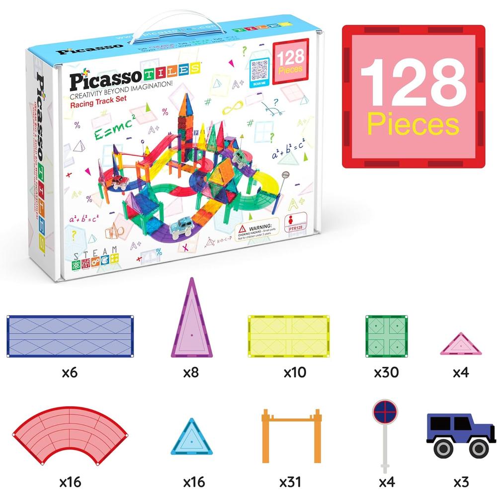 PISTA CARRERAS MAGNÉTICA AUTOS PICASSOTILES - 2