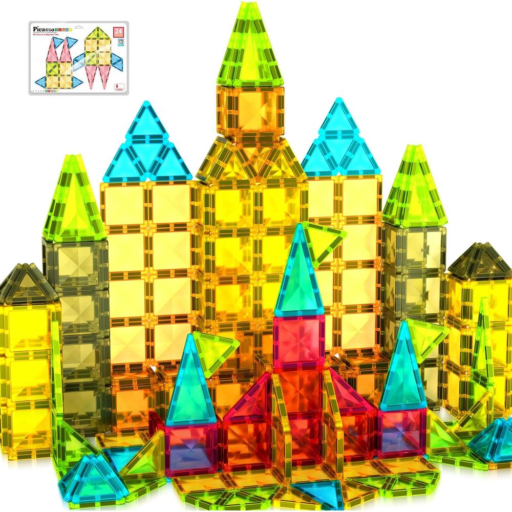 MINI BLOQUES MAGNÉTICOS DIAMANTE PTM24 PICASSOTILES - 1