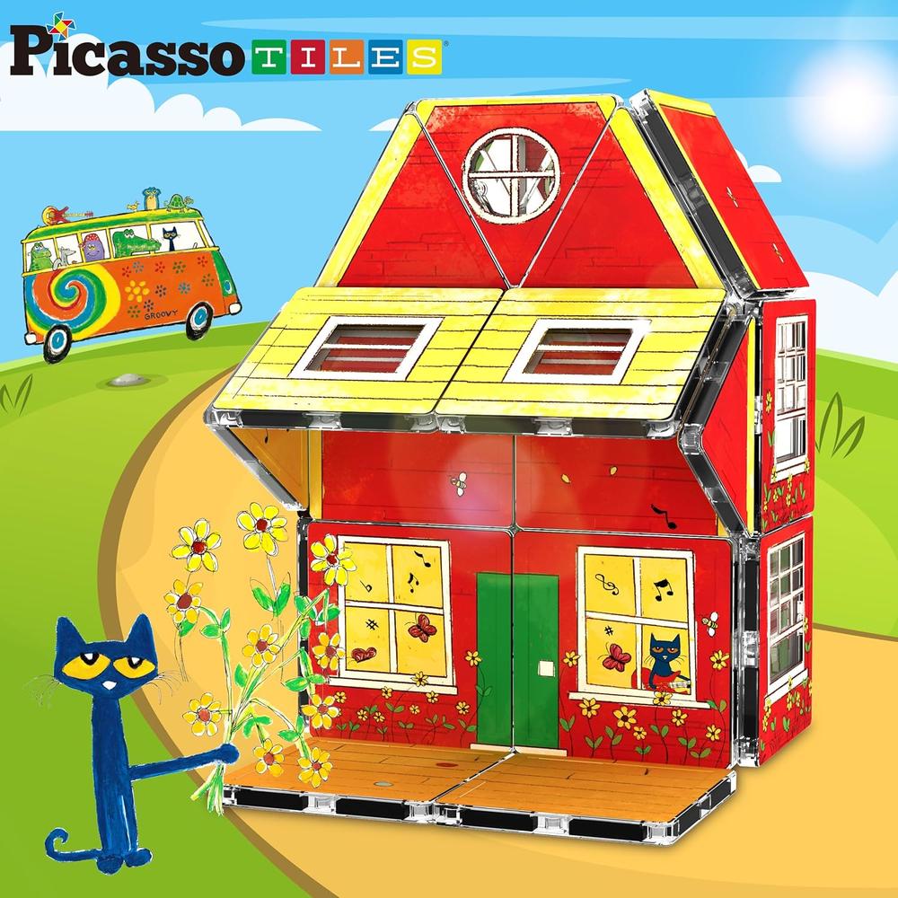 BLOQUES MAGNÉTICOS PETE THE CAT DOBLE CARA PICASSOTILES - 3