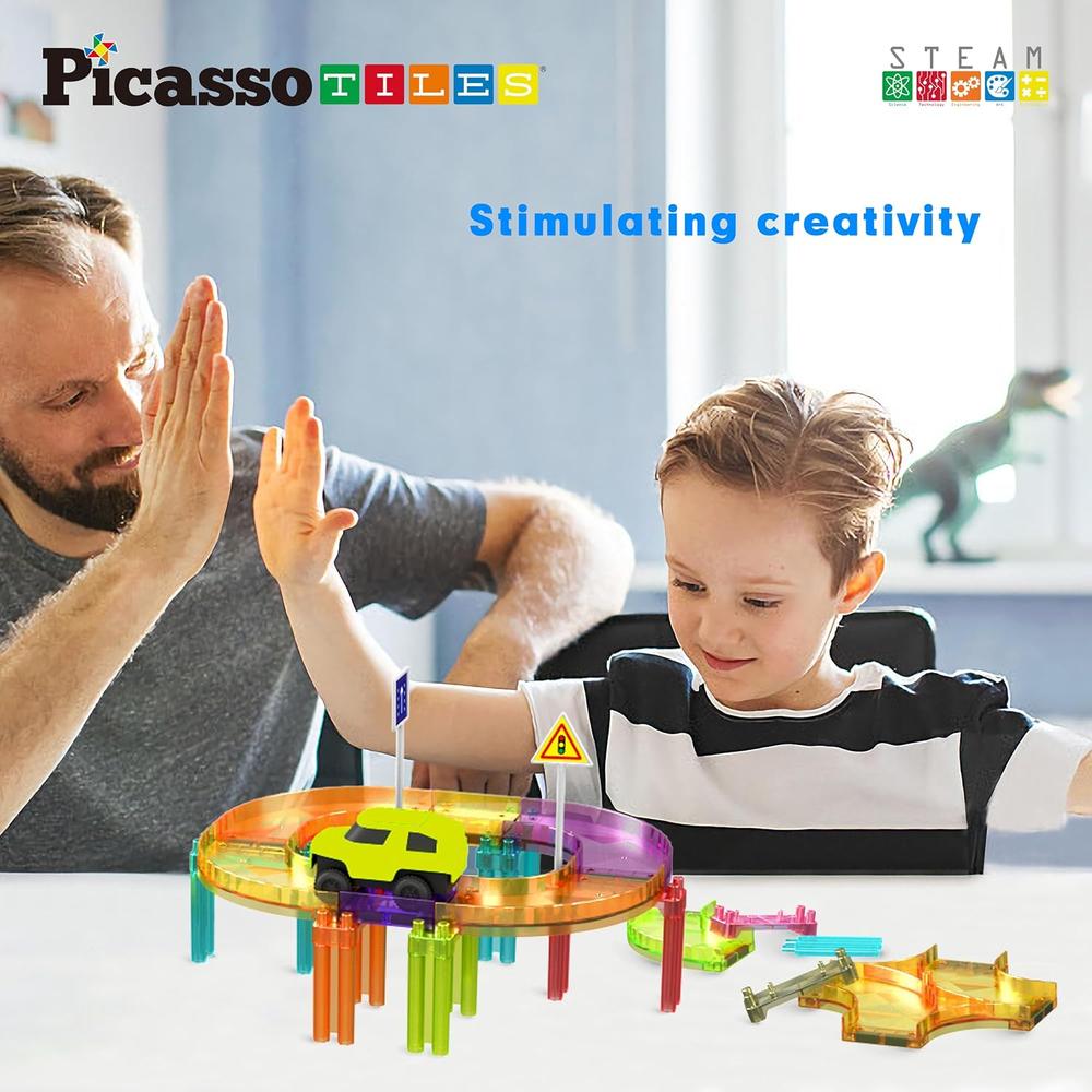 PISTA CARRERAS MAGNÉTICA VIAJE PICASSOTILES - 2