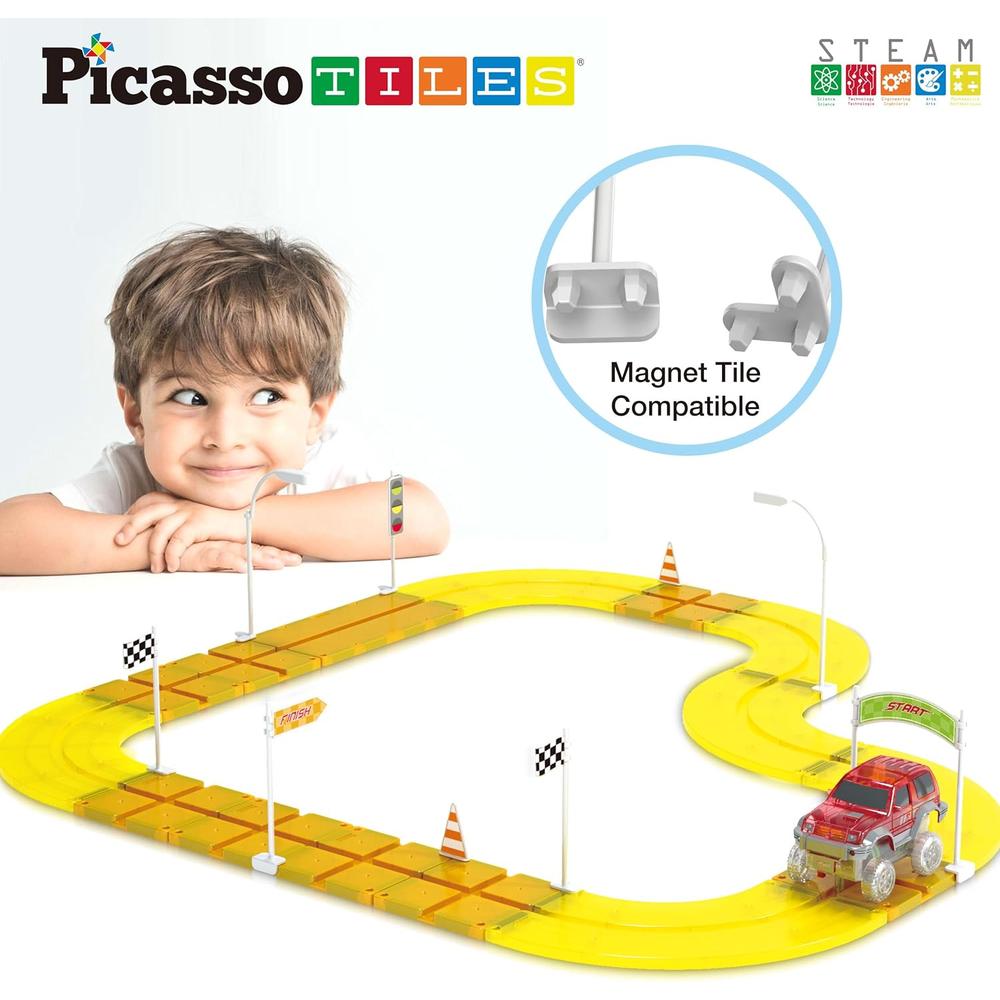 KIT DE CONSTRUCCIÓN PISTA CARRERAS PICASSOTILES - 3
