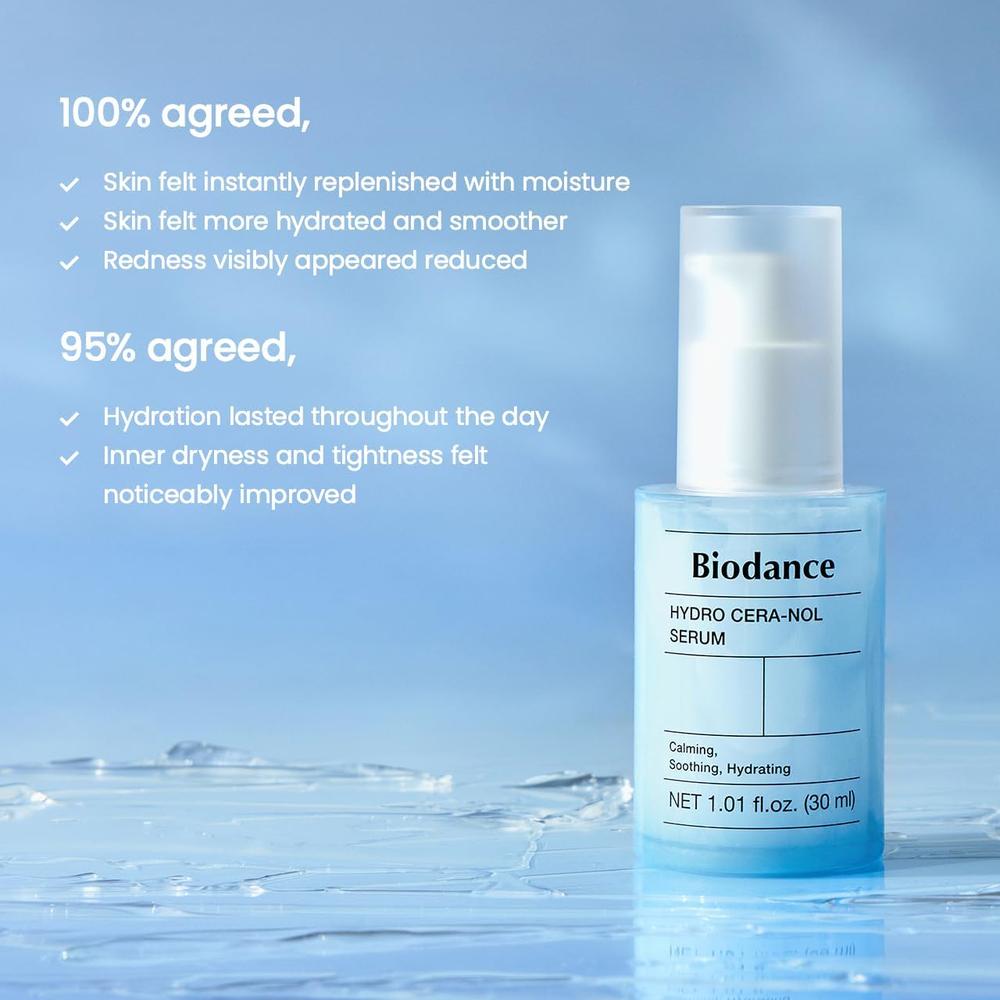 BIODANCE SUERO HYDRO CERA-NOL HIDRATANTE 1.01 OZ / 30 ML - 4