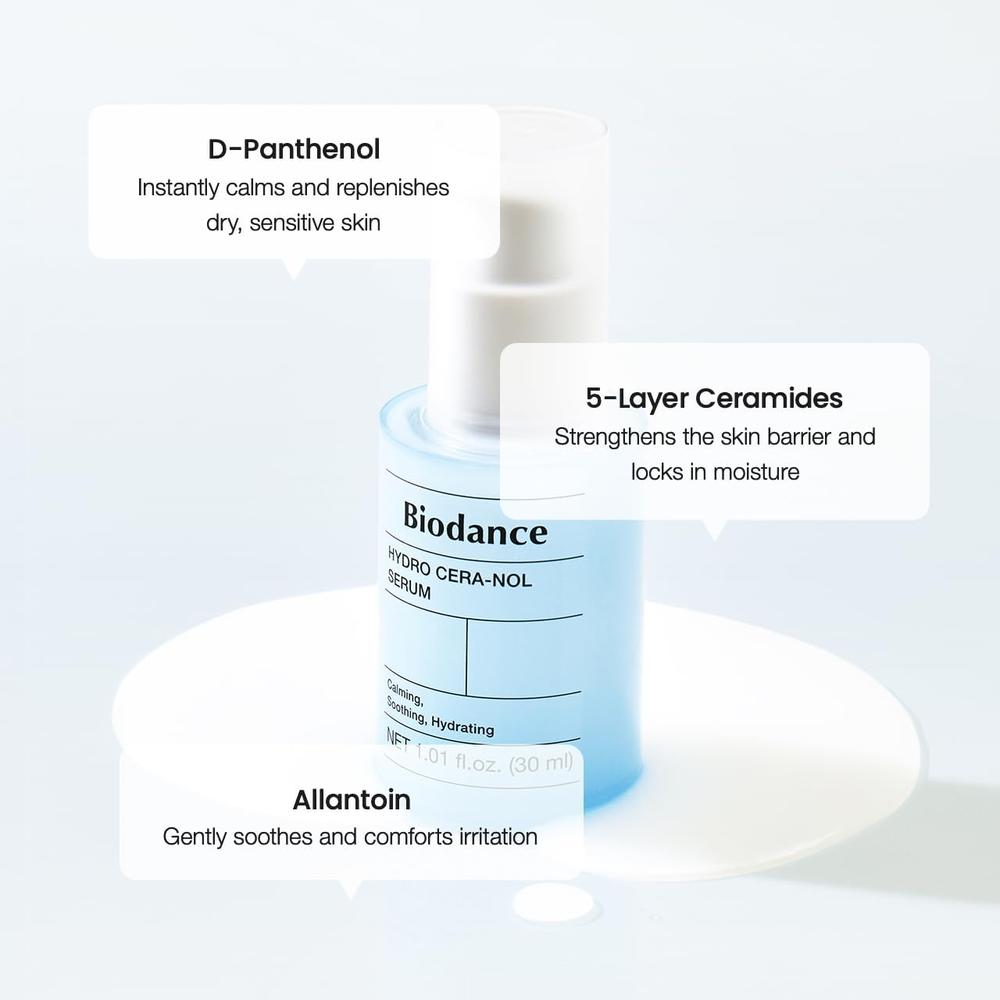 BIODANCE SUERO HYDRO CERA-NOL HIDRATANTE 1.01 OZ / 30 ML - 6