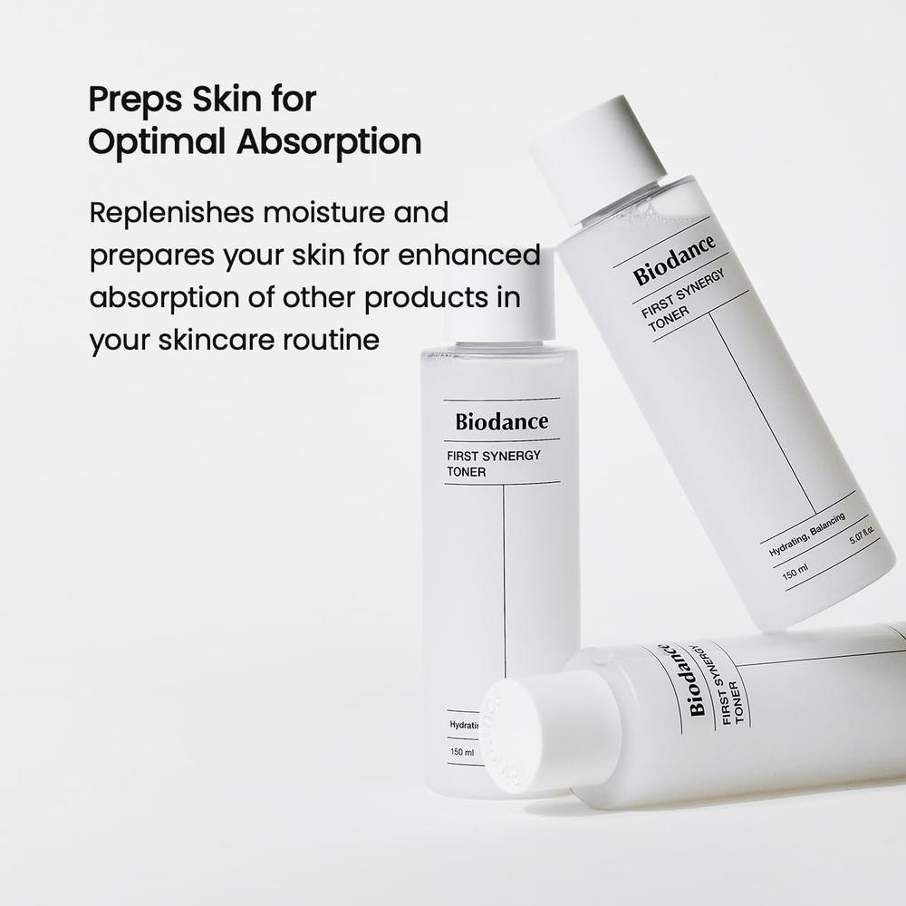 BIODANCE FIRST SYNERGY TĂNICO FACIAL HIDRATANTE 5OZ / 150 ML - 4