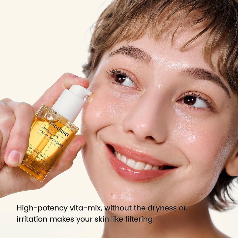 BIODANCE SUERO RADIANT VITA NIACINAMIDA ILUMINADOR 1 OZ / 30 ML - 3