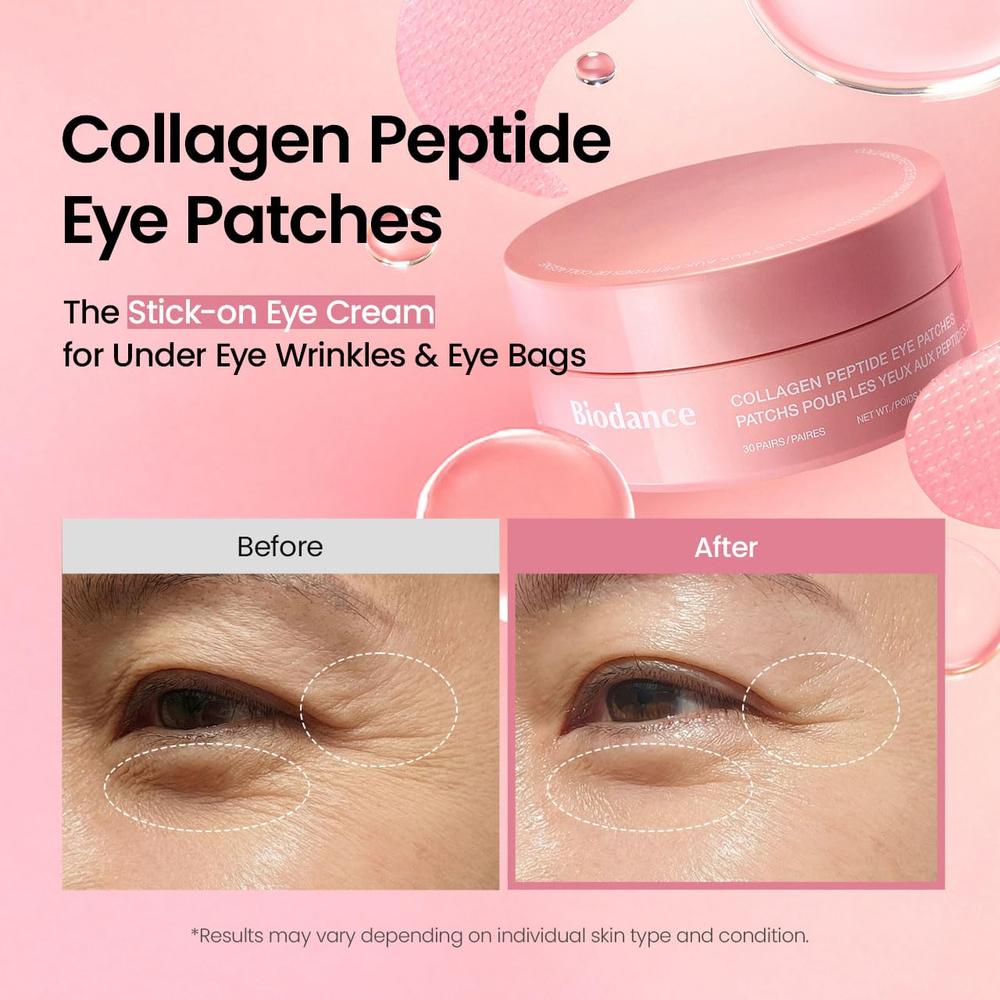BIODANCE PARCHES PARA OJOS COLÁGENO Y PÉPTIDOS 30 PARES - 3