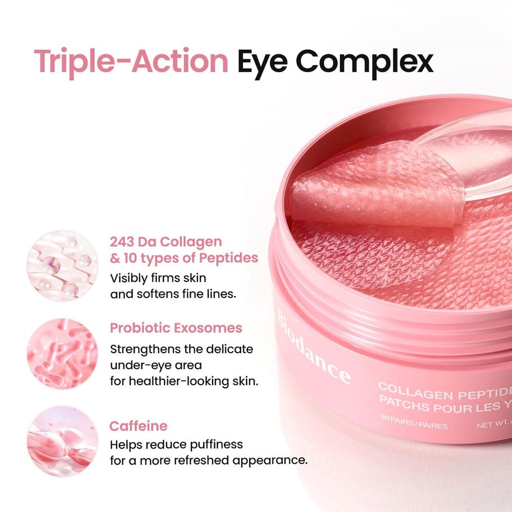 BIODANCE PARCHES PARA OJOS COLÁGENO Y PÉPTIDOS 30 PARES - 6