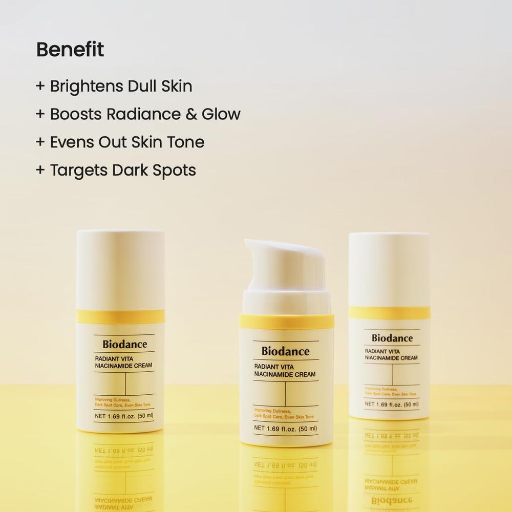 BIODANCE CREMA RADIANT VITA NIACINAMIDA ILUMINADORA 50 ML - 4