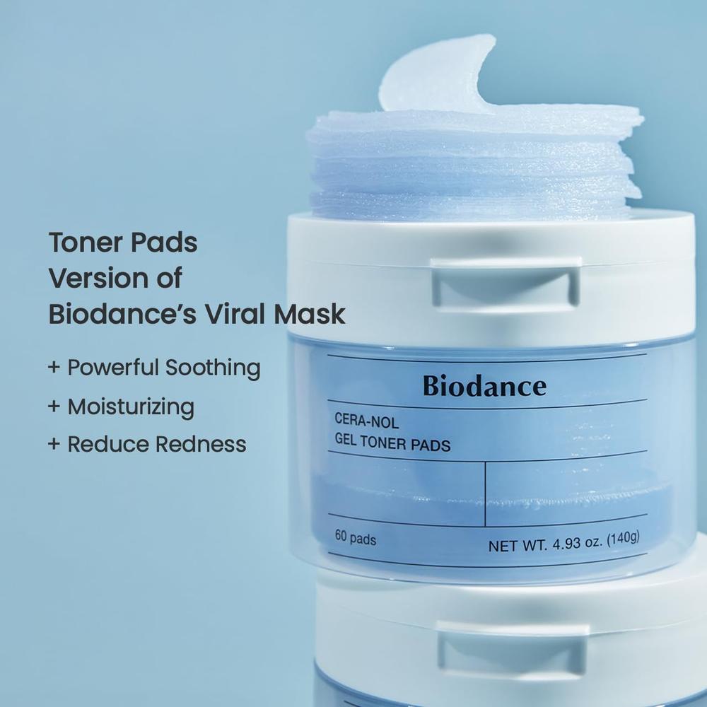 BIODANCE CERA-NOL ALMOHADILLAS TÓNICAS HIDRATANTES 60 UND - 6