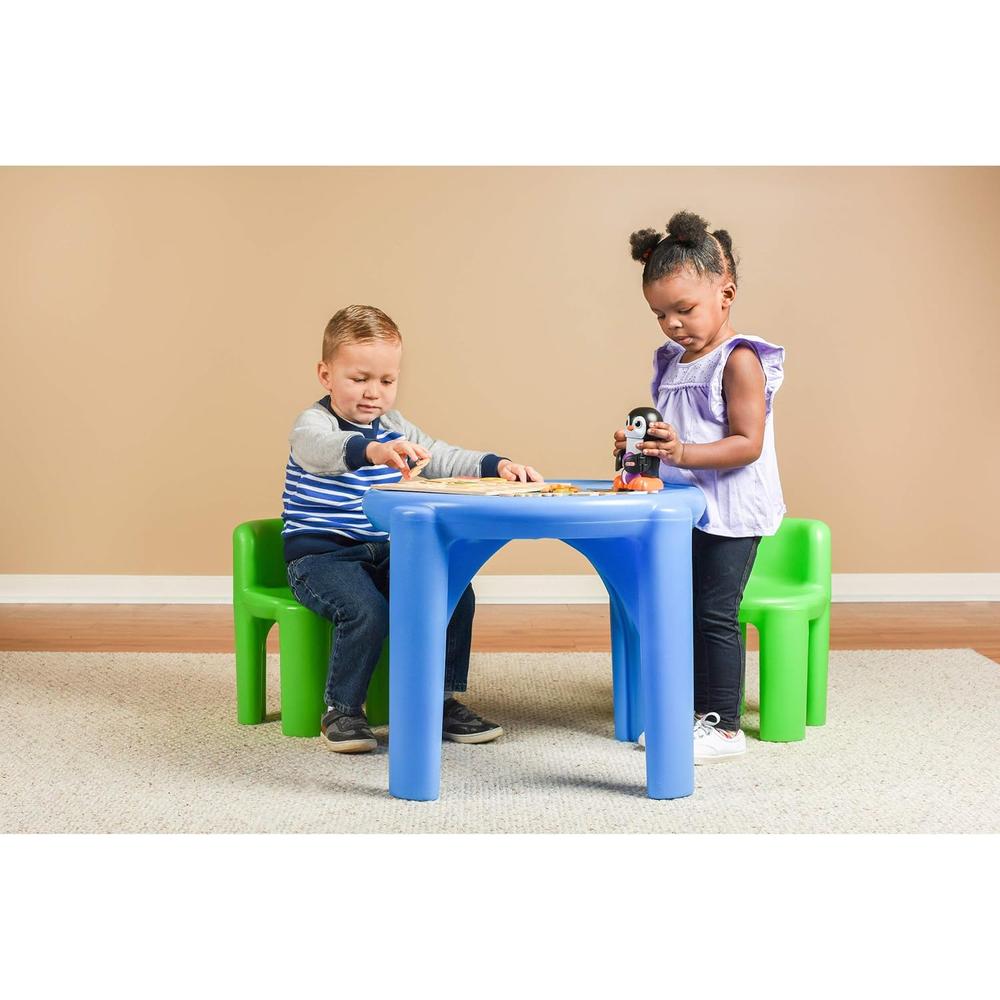 MESA Y SILLAS LITTLE TIKES INFANTILES BRIGHT N BOLD - 6