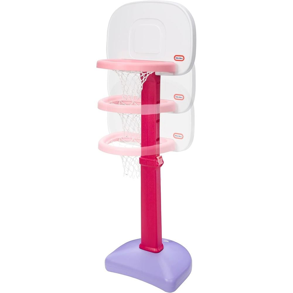 CANASTA DE BALONCESTO LITTLE TIKES EASY SCORE ROSA - 3