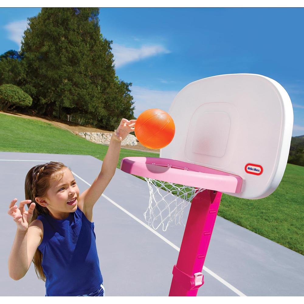 CANASTA DE BALONCESTO LITTLE TIKES EASY SCORE ROSA - 5