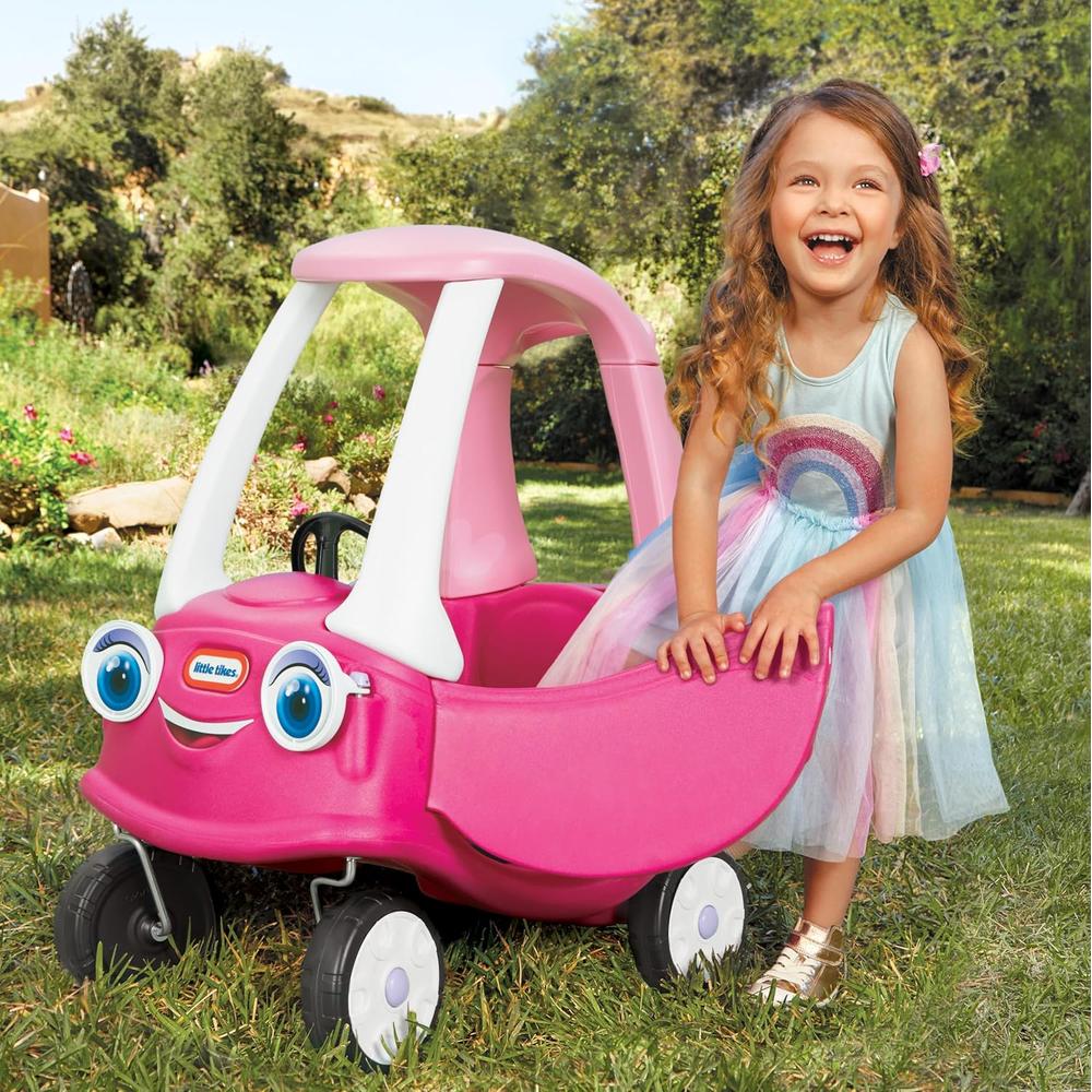 COCHE INFANTIL LITTLE TIKES PRINCESS COZY COUPE | ROSA - 5