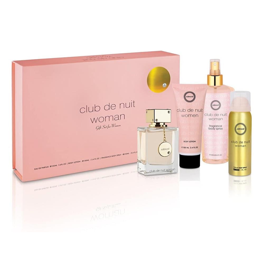 SET DE PERFUME ARMAF CLUB DE NUIT 4 PZS MUJER - 1