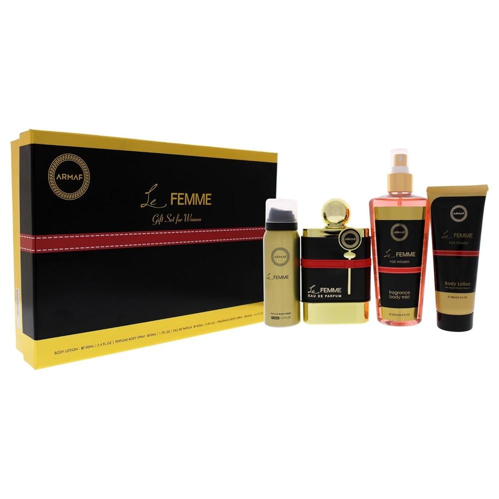 SET DE PERFUME ARMAF LE FEMME 4 PZS MUJER - 1