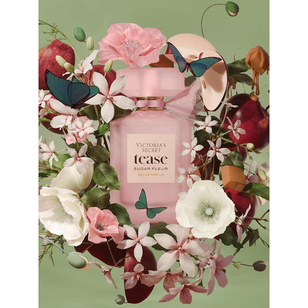 BODY LOTION TEASE SUGAR FLEUR VICTORIA SECRET MUJER 8.4 OZ / 250 ML - 4