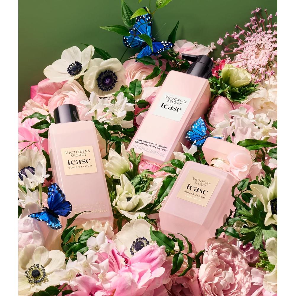 BODY LOTION TEASE SUGAR FLEUR VICTORIA SECRET MUJER 8.4 OZ / 250 ML - 5