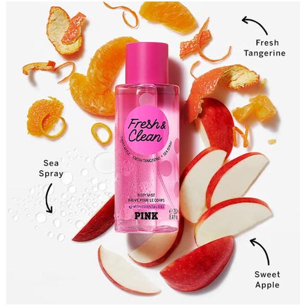 SET FRESH Y CLEAN MIST Y LOTION VICTORIA SECRET PINK MUJER 2PZS - 4