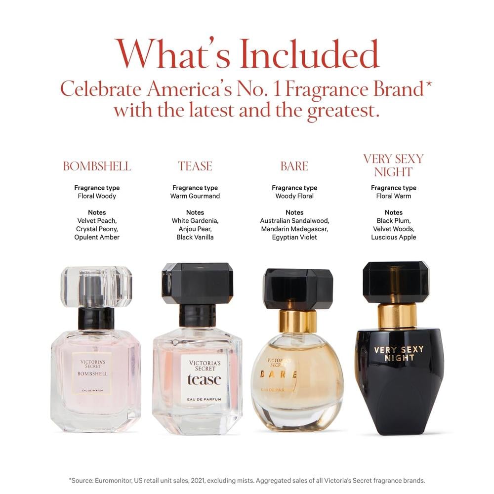 SET MIST COLLECTION FRAGRANCE VICTORIA SECRET MUJER 4PZS - 4