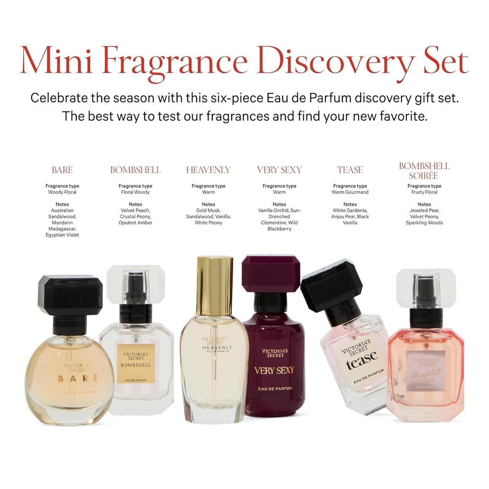 SET MINI PERFUME COLLECTION VICTORIA SECRET MUJER 6PZS - 3