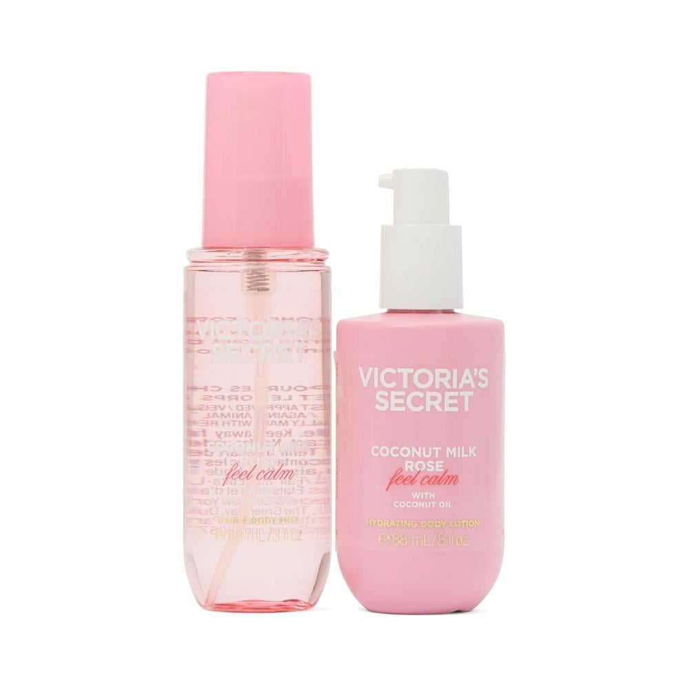 SET COCONUT MILK Y ROSE BODY CARE VICTORIA SECRET MUJER 2PZS - 3