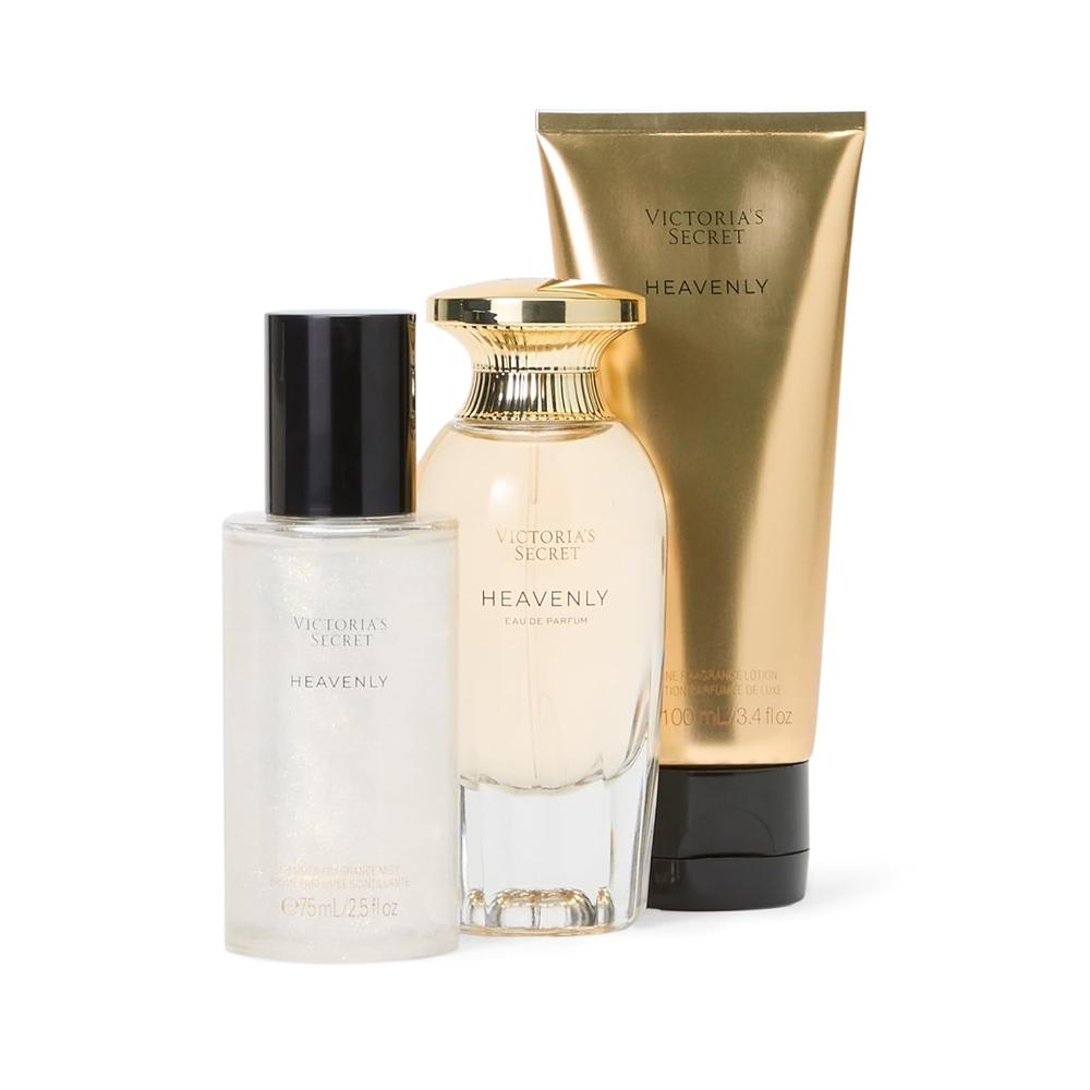 SET HEAVENLY EAU DE PARFUM GIFT VICTORIA SECRET MUJER 3PZS 1.7 OZ / 50 ML - 4