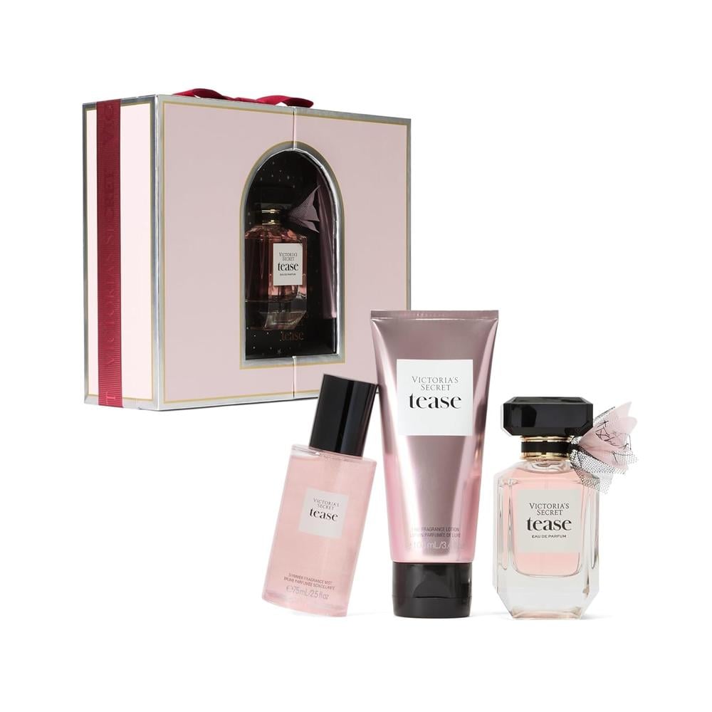 SET TEASE EAU DE PARFUM GIFT VICTORIA SECRET MUJER 3PZS 1.7 OZ / 50 ML - 1