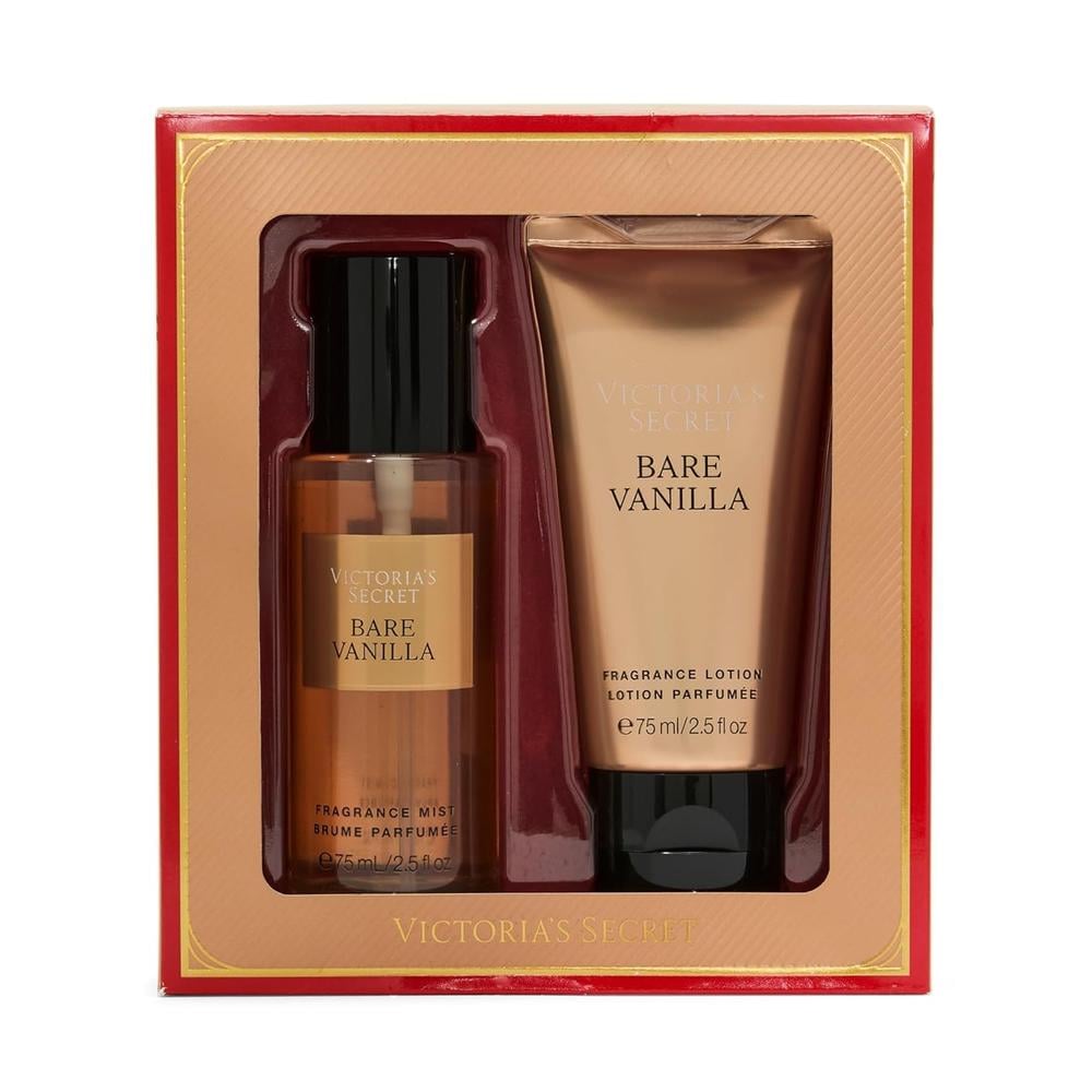 SET BARE VANILLA MINI PERFUME VICTORIA SECRET MUJER 2PZS - 1