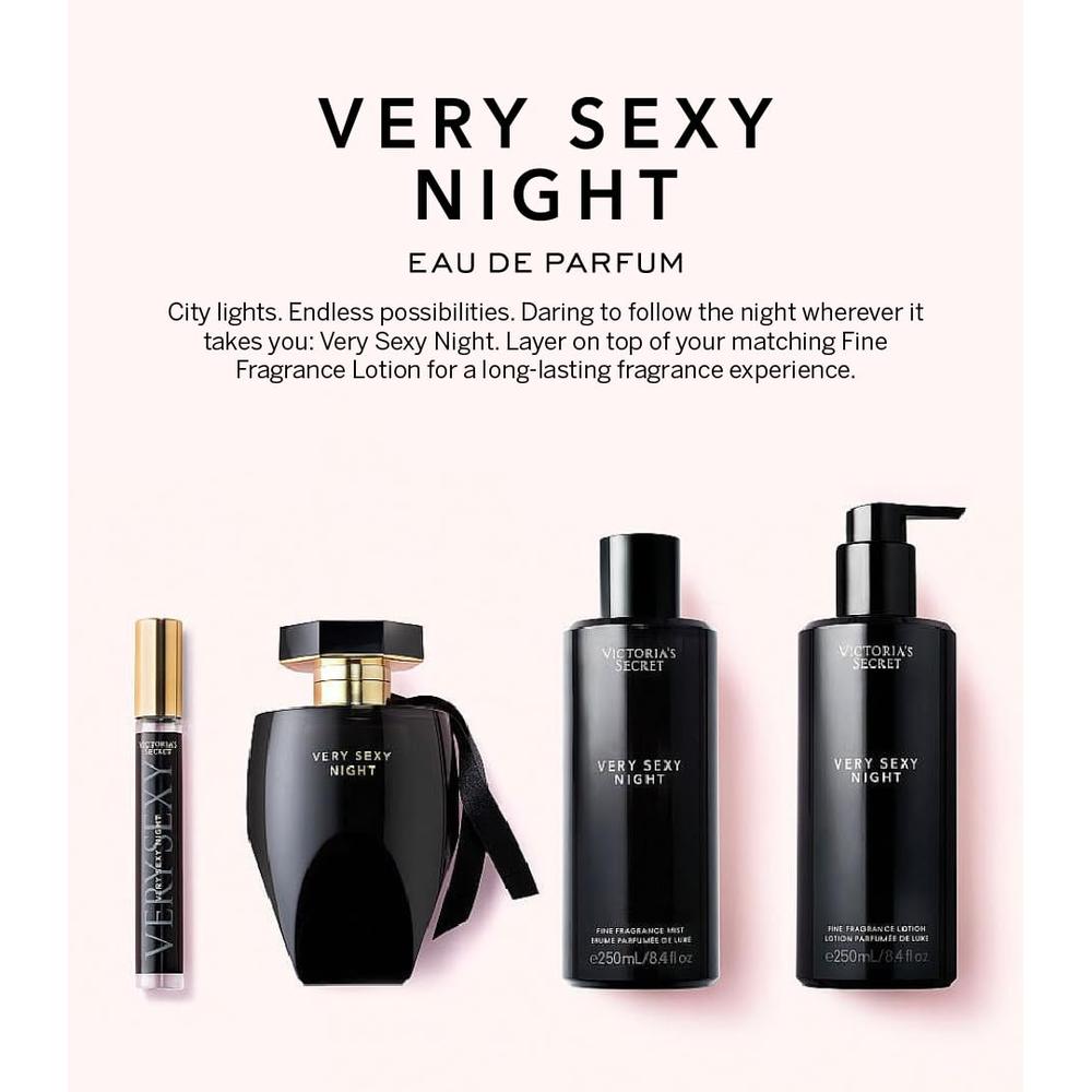 PERFUME VERY SEXY NIGHT VICTORIA SECRET MUJER 1.7 OZ / 50 ML - 5