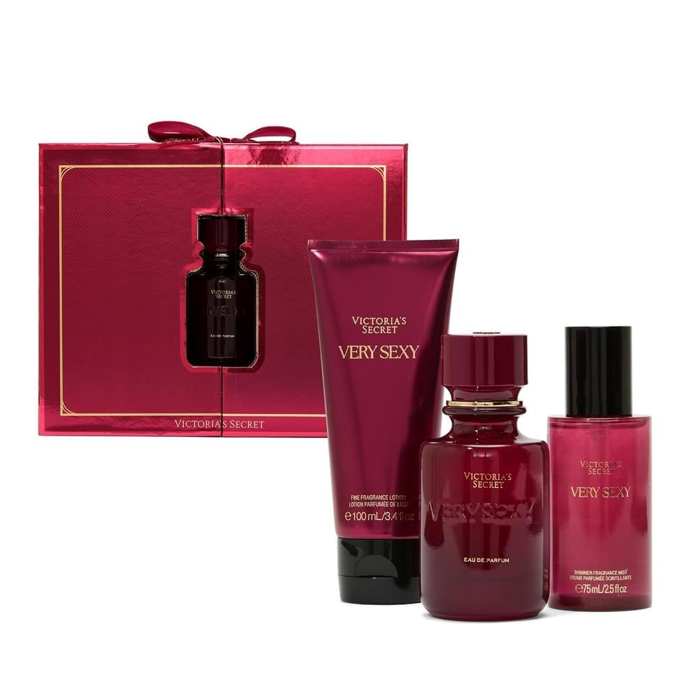 SET VERY SEXY EAU DE PARFUM GIFT VICTORIA SECRET MUJER 3PZS 1.7 OZ / 50 ML - 2