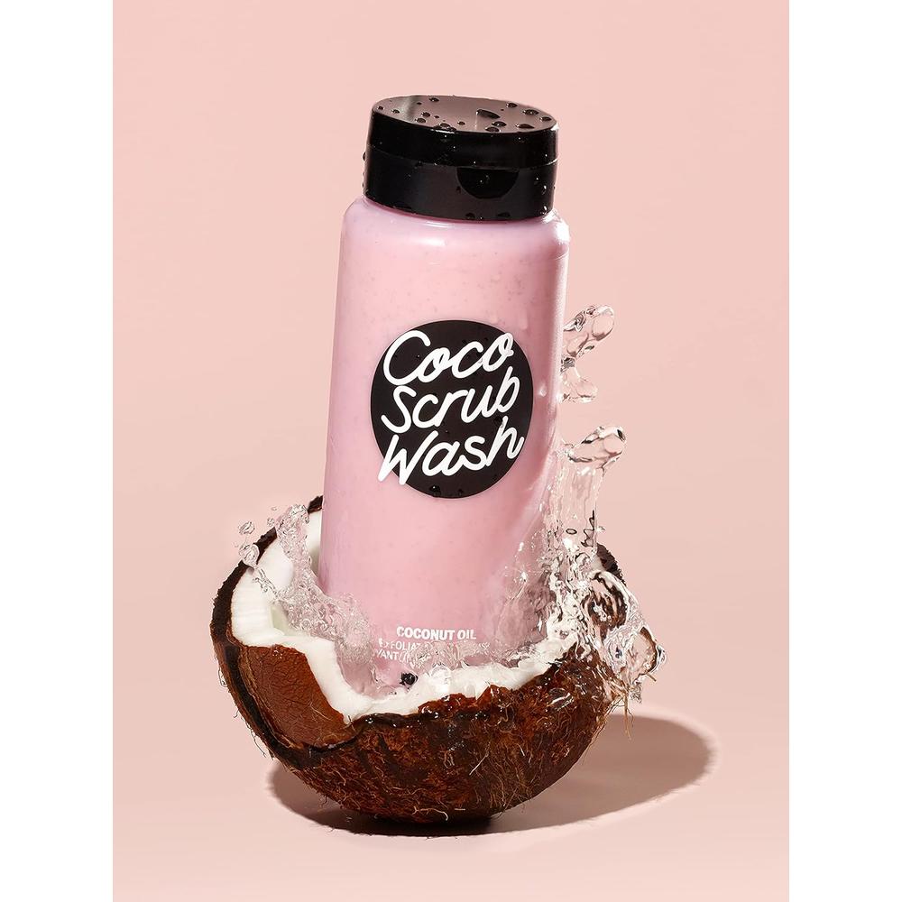 BODY COCO SCRUB WASH PINK VICTORIA SECRET MUJER 16 OZ / 473 ML - 4