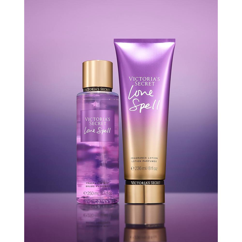 BODY LOTION LOVE SPELL VICTORIA SECRET MUJER 8 OZ / 236 ML - 4