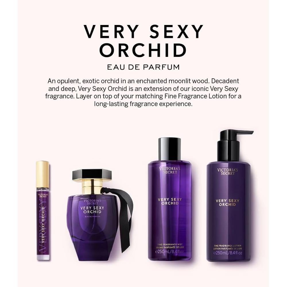 BODY LOTION VERY SEXY ORCHID VICTORIA SECRET MUJER 8.4 OZ / 250 ML - 4
