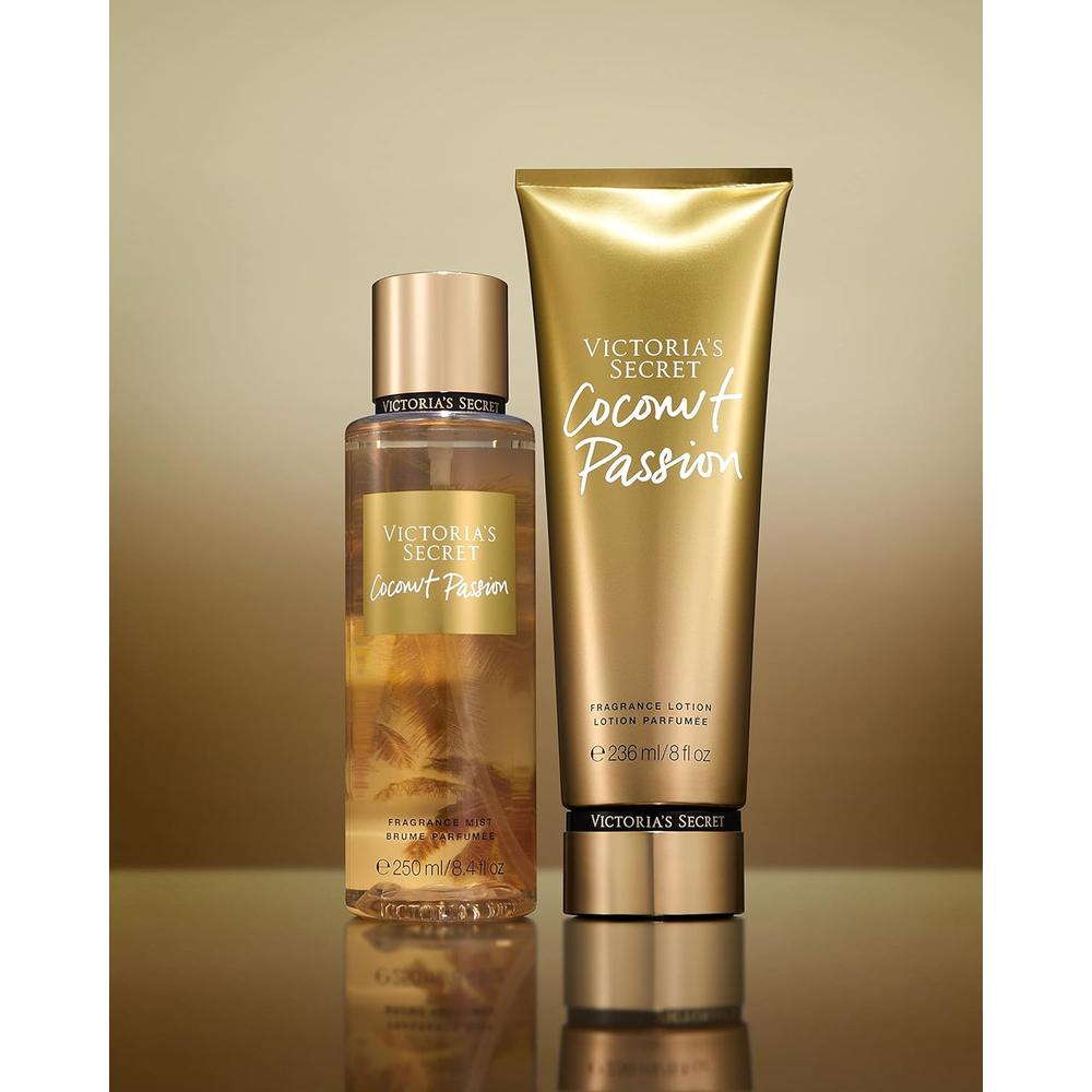 BODY LOTION COCONUT PASSION VICTORIA SECRET MUJER 8 OZ / 236 ML - 4