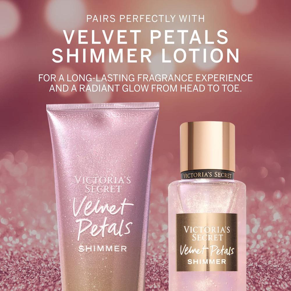 BODY MIST VELVET PETALS SHIMMER VICTORIA SECRET MUJER 8.4 OZ / 250 ML - 5