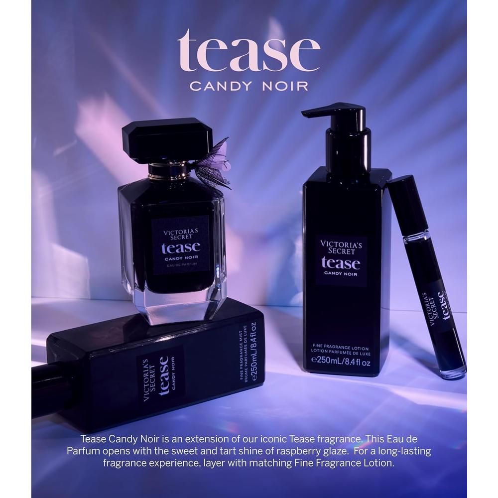 BODY MIST TEASE CANDY NOIR VICTORIA SECRET MUJER 8.4 OZ / 250 ML - 4