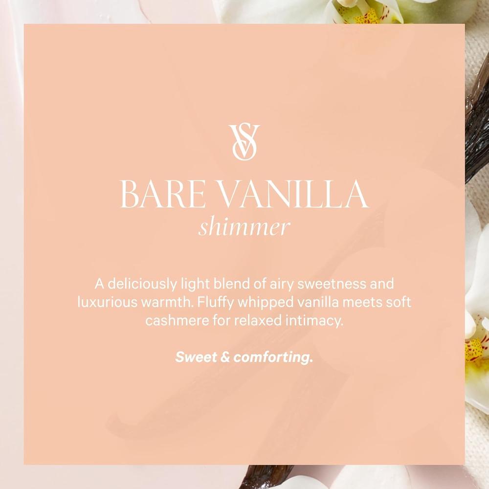BODY MIST BARE VANILLA SHIMMER VICTORIA SECRET MUJER 8.4 OZ / 250 ML - 4