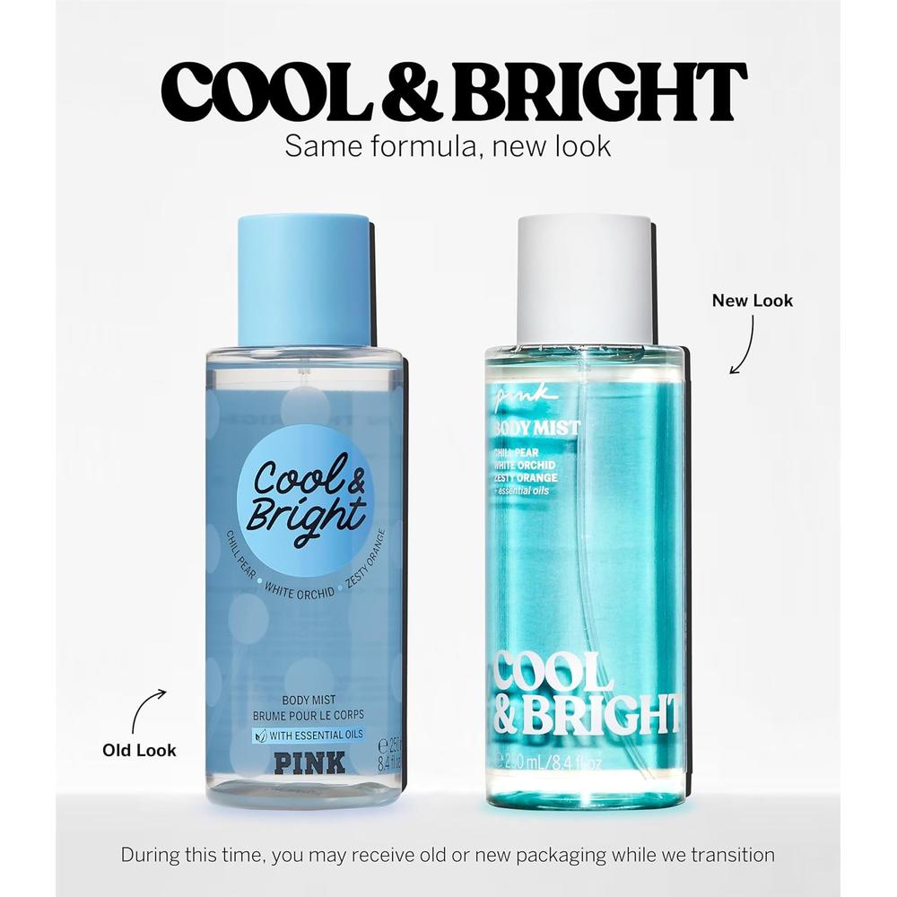BODY MIST COOL Y BRIGHT VICTORIA SECRET MUJER 8.4 OZ / 250 ML - 5