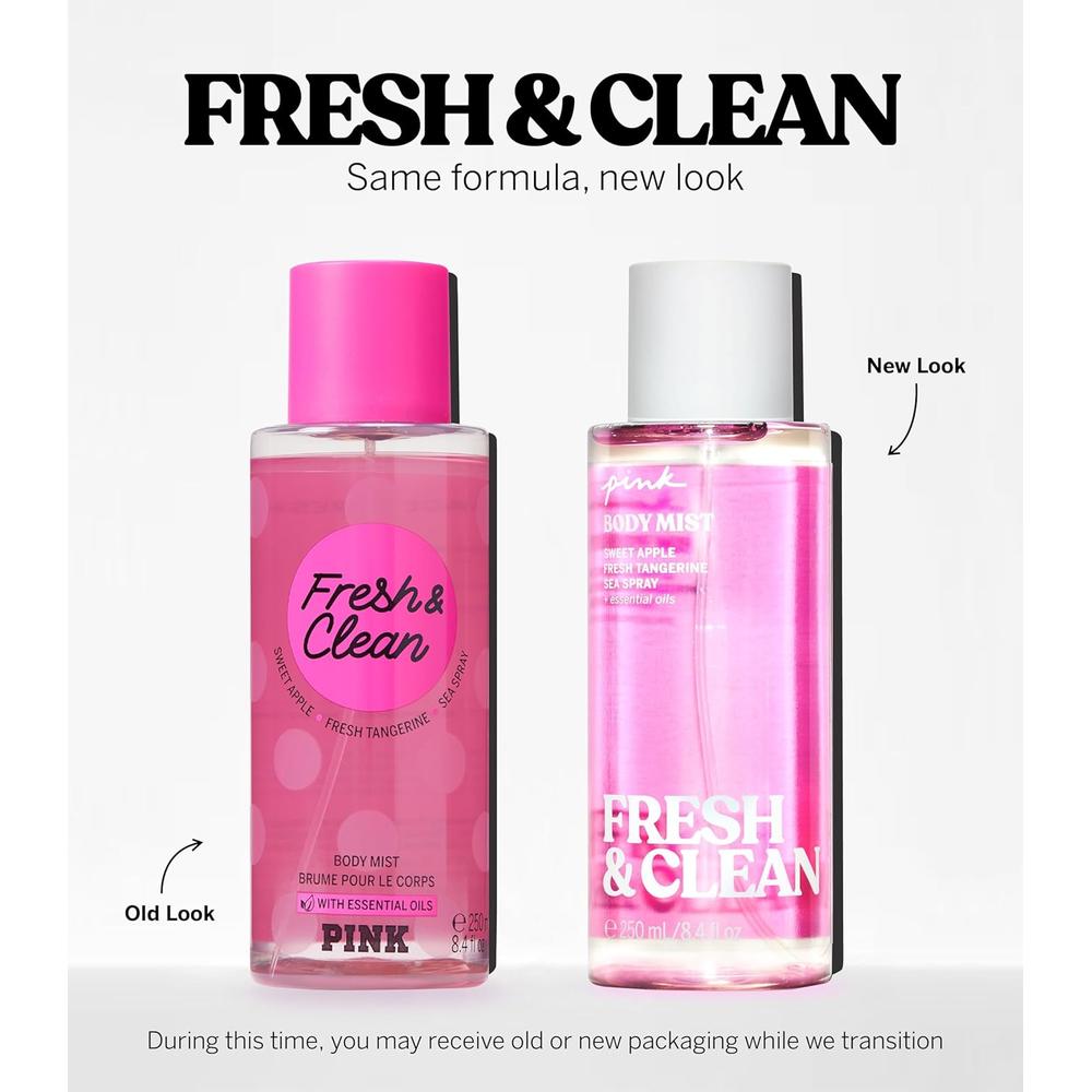 BODY MIST FRESH Y CLEAN VICTORIA SECRET MUJER 8.4 OZ / 250 ML - 5