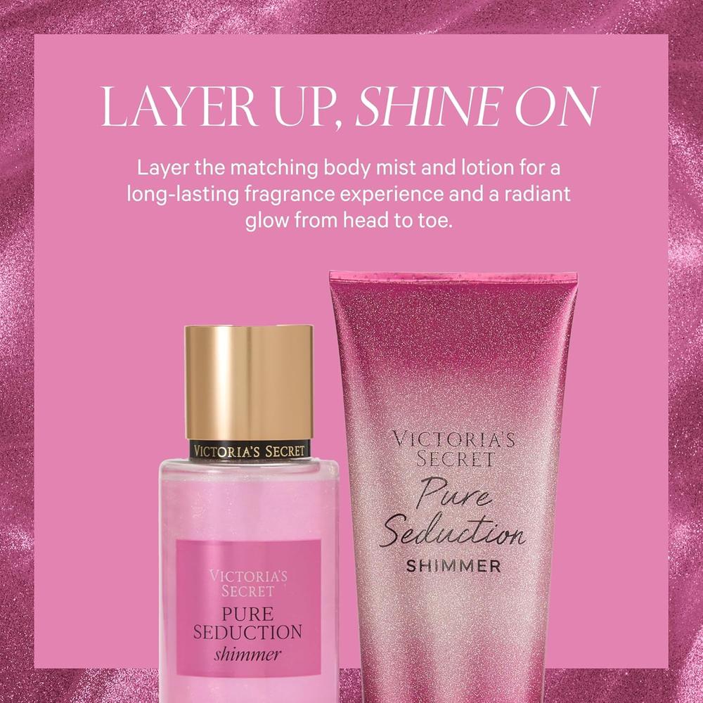 BODY MIST PURE SEDUCTION SHIMMER VICTORIA SECRET MUJER 8.4 OZ / 250 ML - 5