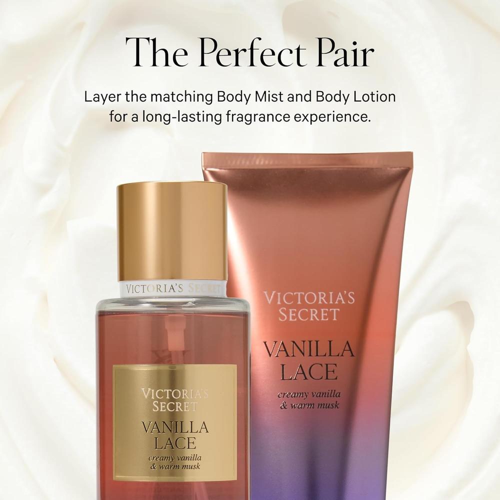 BODY MIST VANILLA LACE VICTORIA SECRET MUJER 8.4 OZ / 250 ML - 5
