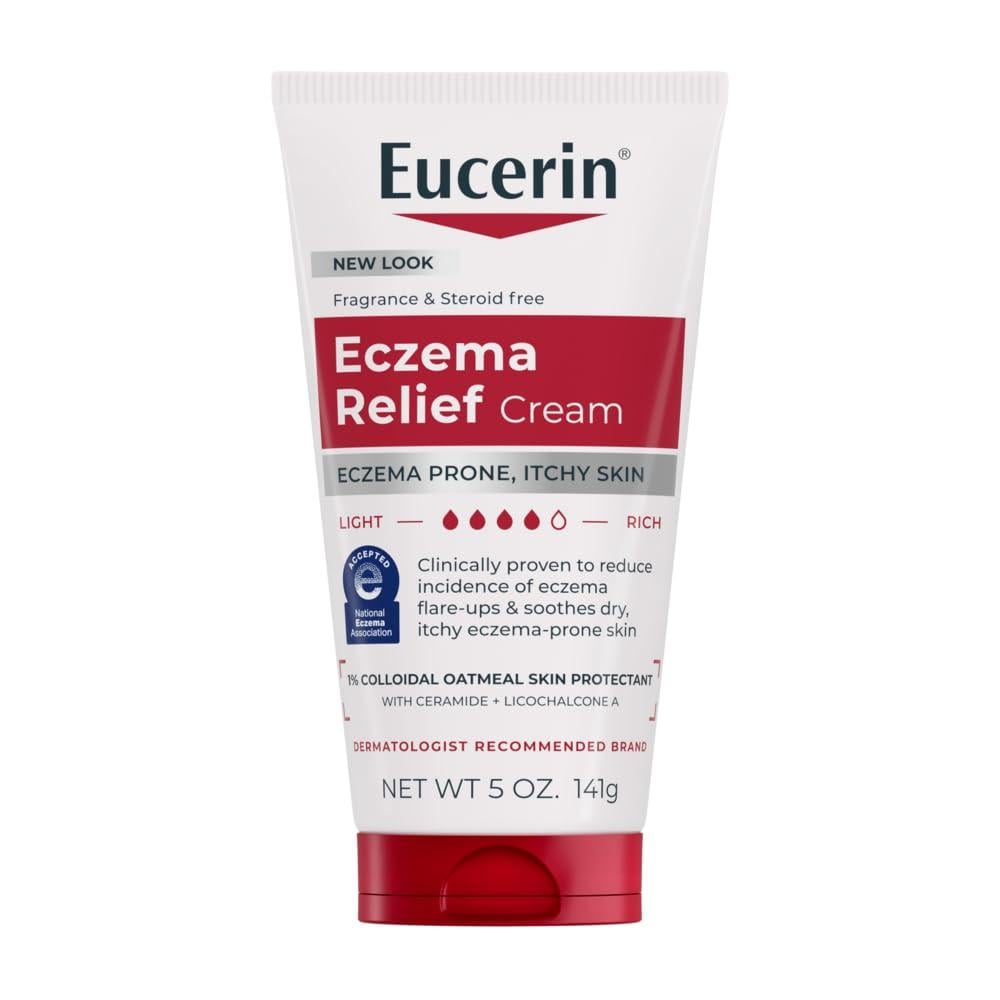 EUCERIN CREMA ALIVIO DEL ECCEMA PARA PIEL SENSIBLE 5 OZ / 141 GR - 1