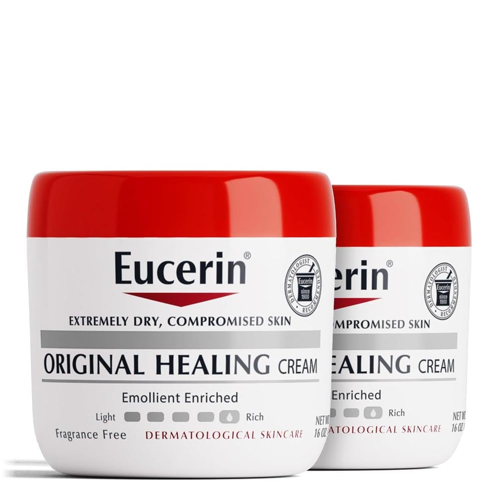PACK 2 EUCERIN CREMA REPARADORA PARA PIEL SECA Y DAÑADA 16 OZ / 473 ML - 1