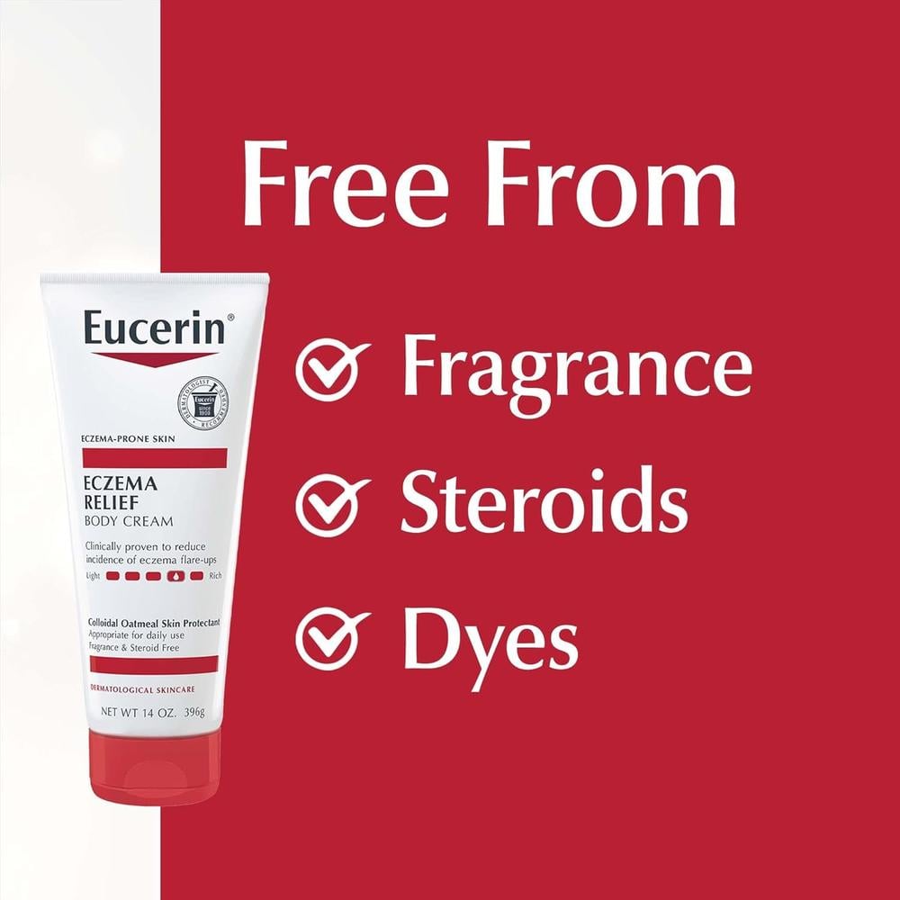 EUCERIN CREMA CORPORAL ALIVIO DEL ECCEMA CON AVENA 14 OZ / 396 GR - 6