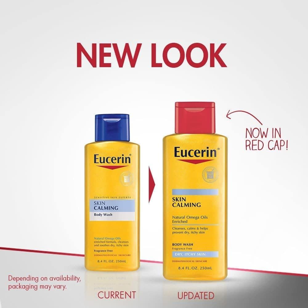 PACK 3 EUCERIN GEL DE DUCHA CALMANTE PARA PIEL SECA 250 ML - 4